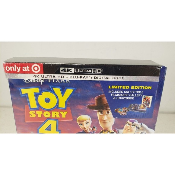 TOY STORY 4 4K Ultra HD/Blu-ray 3 Disc Limited Edition NEW Gallery/Storybook A60 - Picture 2 of 12